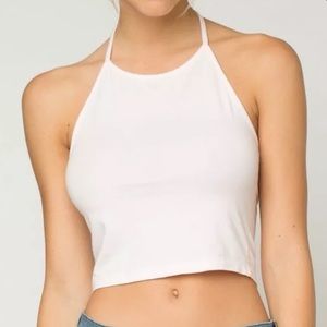 Brandy Melville crop halter top
